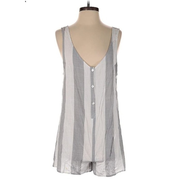 Show Me Your MuMu Pants - Show Me Your Mumu Striped Romper Size Small